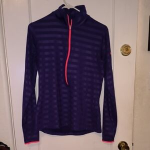 Nike Pro | Purple Quarter-Zip Top